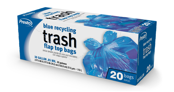 Recycle Flap Top Waste Bags