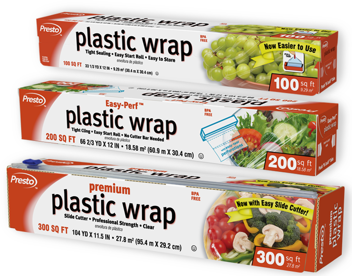 Plastic Wrap, premium and perforated